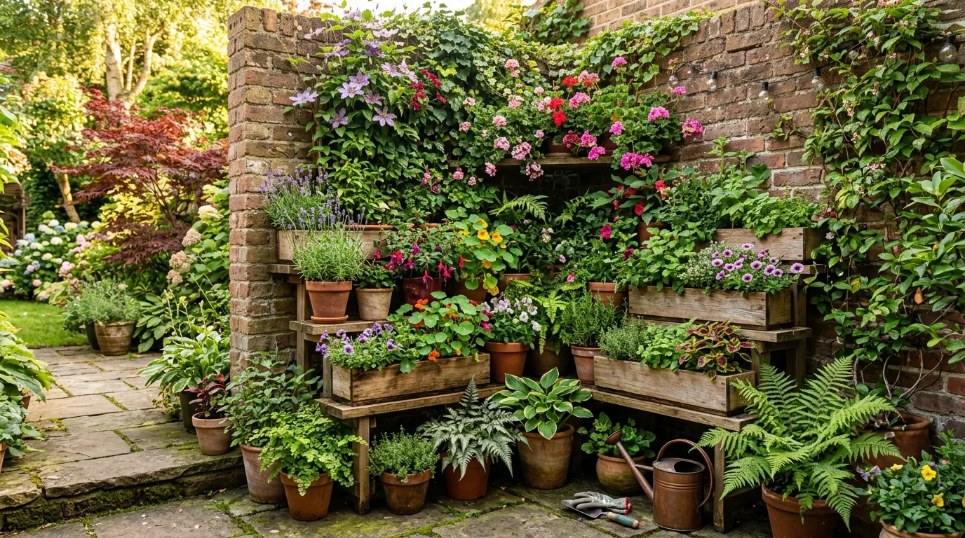 Multi-Use Patio Garden